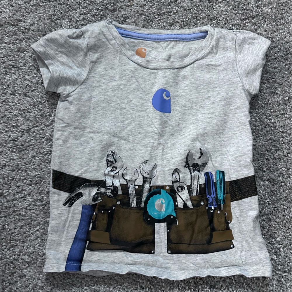 Carhartt Gray and Tool Belt T-Shirt